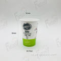 Copa de yogurt de 200 ml PP Copa de plástico logotipo personalizado